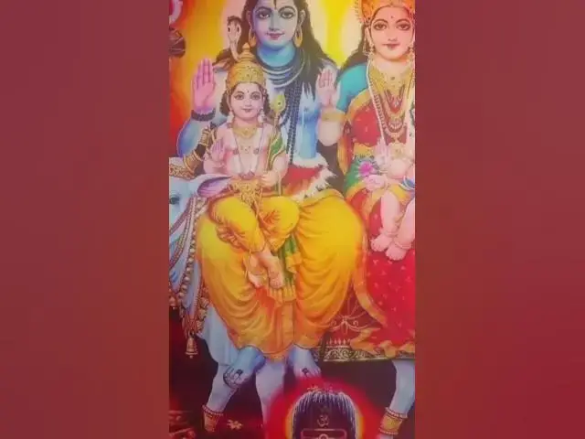 'Video thumbnail for भगवान शंकर और माँ पार्वती #shortsvideo'
