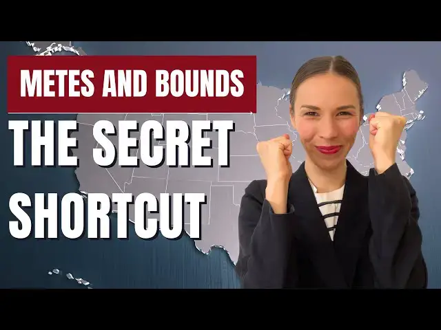 'Video thumbnail for Never Fear Metes and Bounds Again: Simple Tricks for Exam Mastery'