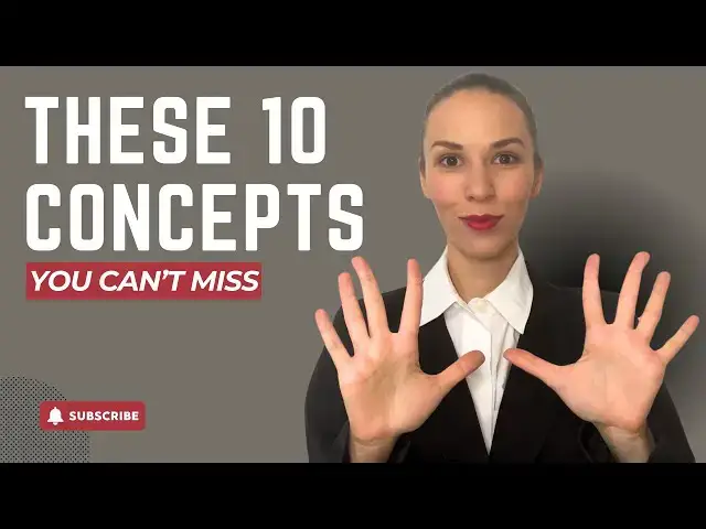 'Video thumbnail for 10 Essential Concepts to PASS Your Real Estate Exam'