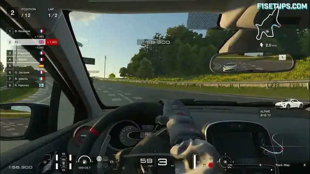 'Video thumbnail for Gran Turismo 7 Menu Book 12 Petite Course de France Alsace Village Reverse'