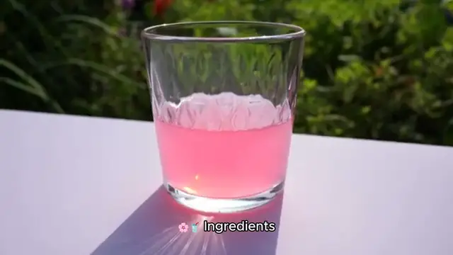 'Video thumbnail for pink drink recipe'
