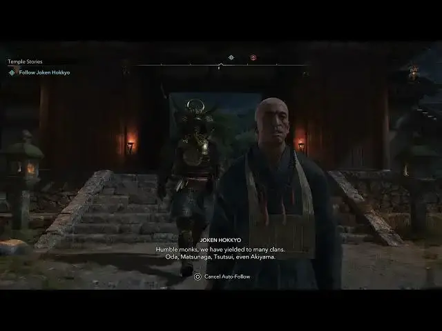 'Video thumbnail for Assassin's Creed Shadows - Temple Stories: Follow Joken Hokkyo | Defend Against the Attackers'