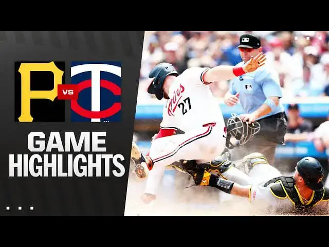'Video thumbnail for Pittsburgh Pirates at Minnesota Twins Full-Game Highlights! | 07/12/2025'