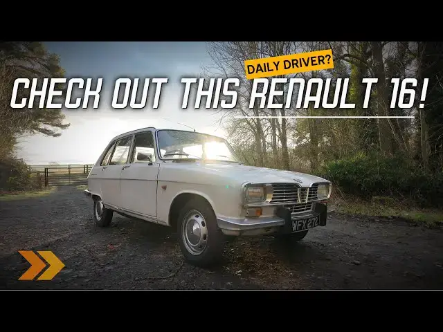 'Video thumbnail for Renault R16, can you daily drive a 60 year old classic car?'