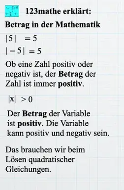 'Video thumbnail for Betrag Mathe'