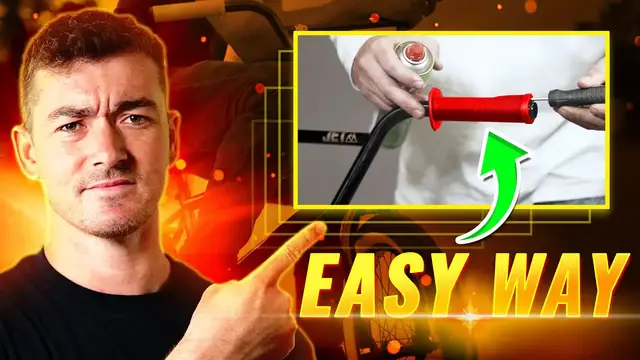'Video thumbnail for #1 Best Way to Install Grips on your BMX Bike'