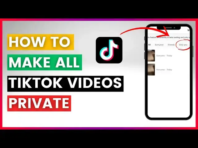 'Video thumbnail for How To Make All Tiktok Videos Private (in 2025)'