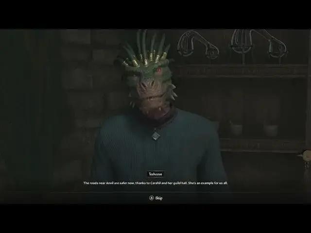 'Video thumbnail for Oblivion Remastered - Chorrol Recommendation: Talk with Teekeeus About Earana Dialogue Tree Gameplay'