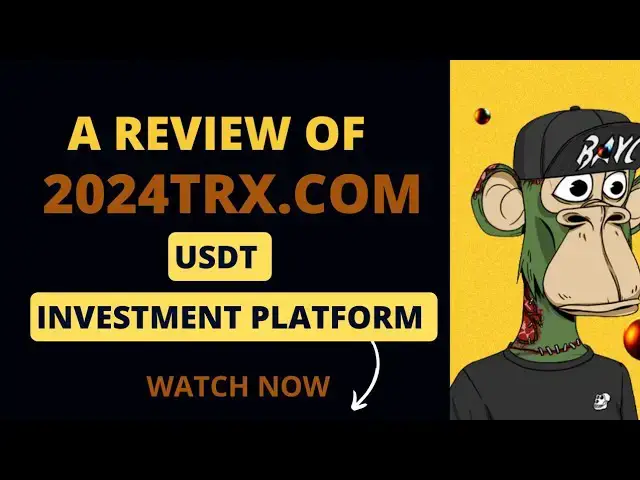 'Video thumbnail for An analysis of 2024trx.com Usdt investment platform #usdt #2024trx #hyip #hyipreview'