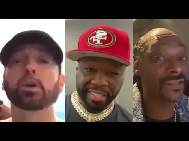 'Video thumbnail for Eminem, 50 Cent, Snoop Dogg, Busta Rhymes & more wish Dr. Dre happy birthday (Feb. 18, 2024)'