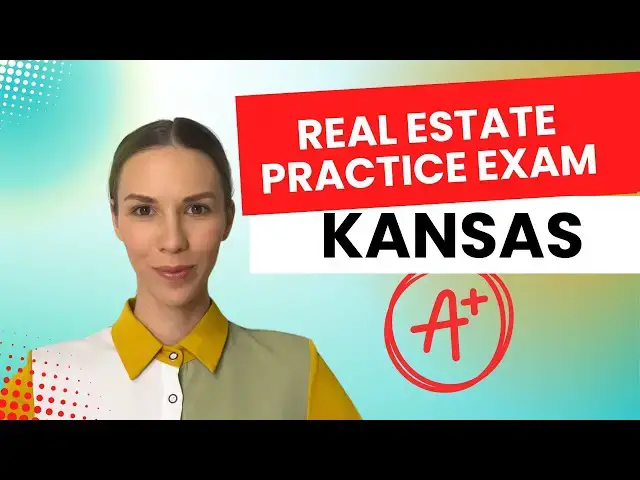 'Video thumbnail for Kansas Real Estate License Crash Course (2024)'