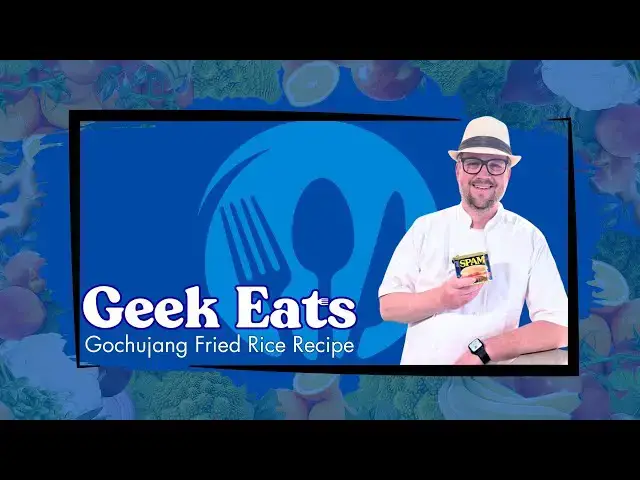 'Video thumbnail for Geek Eats - Episode 1 - Making Gochujang SPAM Rice'