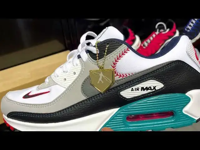 'Video thumbnail for Quick Look At The Nike Air Max 90 Griffey Jr Freshwater & Where To Buy'