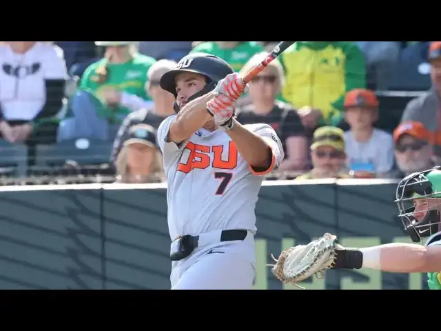 'Video thumbnail for AJ Singer 2025 College Baseball Highlights! | Oregon State Beavers'