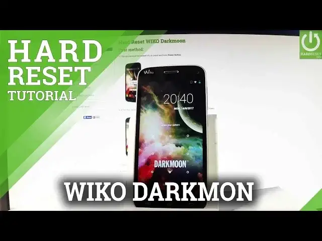 'Video thumbnail for WIKO Darkmoon Hard Reset / Bypass Screen Lock / Master Reset'