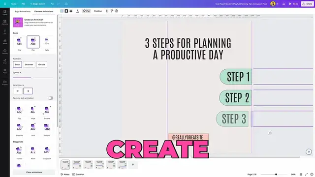 'Video thumbnail for Easy Canva Animations for Instagram _ Ep. 01'