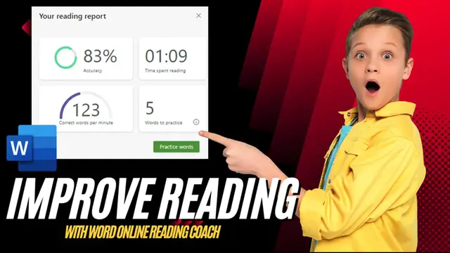 'Video thumbnail for Reading Coach_  How Microsoft Word Helps Improve Reading'