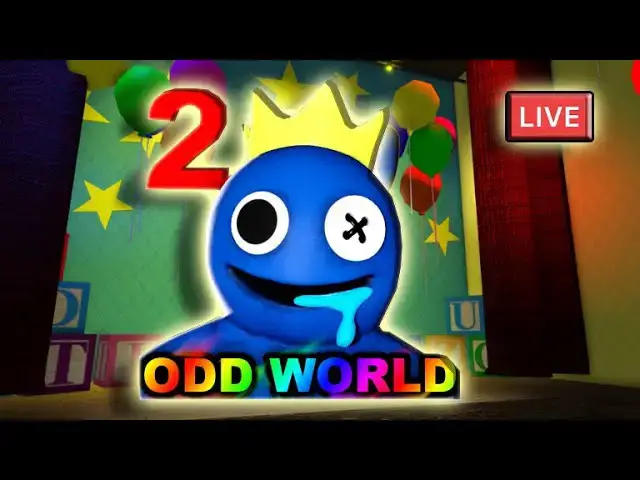 'Video thumbnail for 🔴Rainbow friends chapter 2 ROBLOX LIVE'
