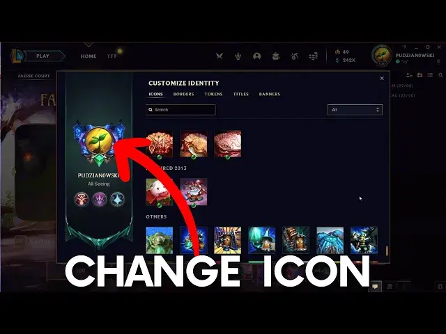 'Video thumbnail for How to Change Profile Icon in League of Legends - Account Icon in LOL'