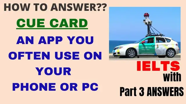 'Video thumbnail for AN APP YOU OFTEN USE ON YOUR PHONE OR PC IELTS CUE CARD | with Part 3 Questions & SAMPLE ANSWERS'
