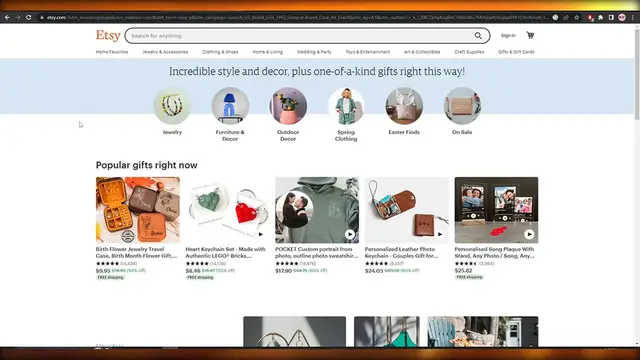 'Video thumbnail for How To Link Your Etsy Shop On Pinterest (2024)'