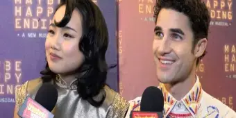 'Video thumbnail for Video: MAYBE HAPPY ENDING Celebrates Opening Night'