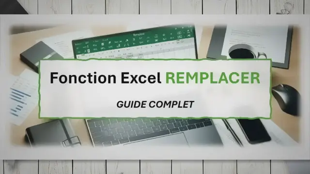 'Video thumbnail for Maîtriser la fonction REMPLACER dans Excel'
