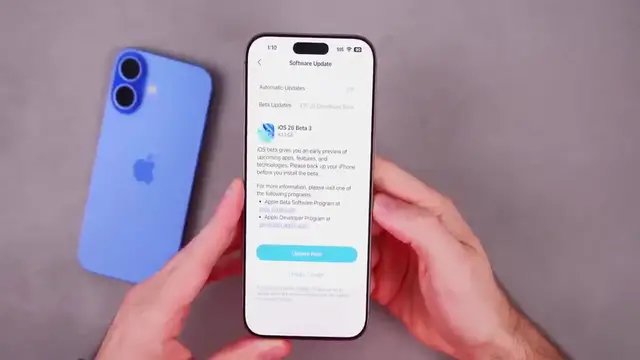 'Video thumbnail for iOS 26 Beta 3 Released - What's New - 720'