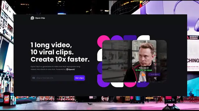 'Video thumbnail for How to Turn a YouTube Video Into 10 Viral Videos with 1 Click w_ OpusClip'