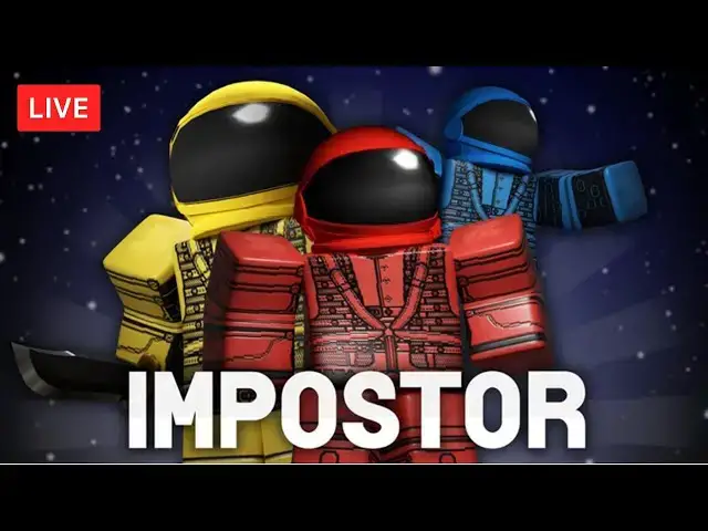 'Video thumbnail for 🔴ROBLOX Impostor Live | ROBLOX Livestream'