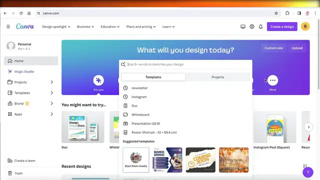 'Video thumbnail for How To Make Canva Newspaper 2024 (Create Newspaper On Canva)'