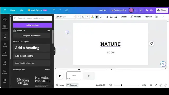 'Video thumbnail for Asthenic Animation in Canva _ Motion Change Animation Slide _ Easy Canva'