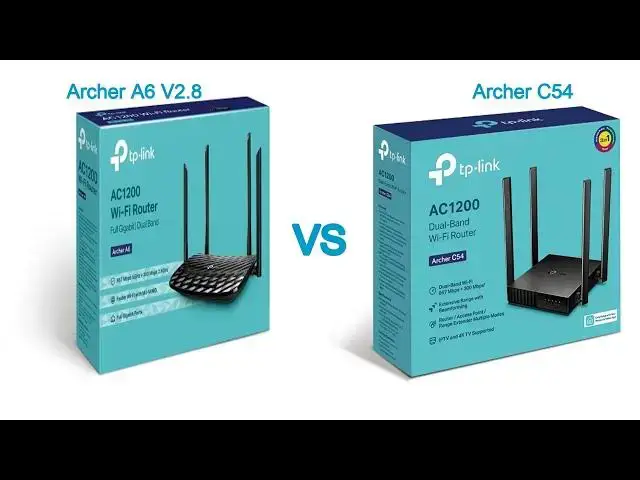 'Video thumbnail for Archer A6 V2 8 VS Archer C54'