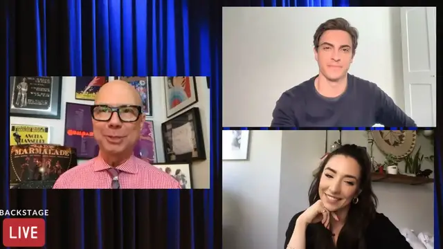 'Video thumbnail for Meet MOULIIN ROUGE!'s New Stars- Derek Klena & Ashley Loren!'