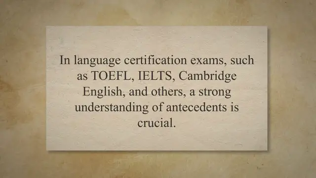 'Video thumbnail for Antecedents Of Pronouns'