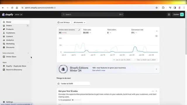 'Video thumbnail for How To Restore Shopify Store 2024'