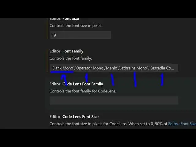 'Video thumbnail for How to Change Font Family & Set Fonts in VSCode IDE'