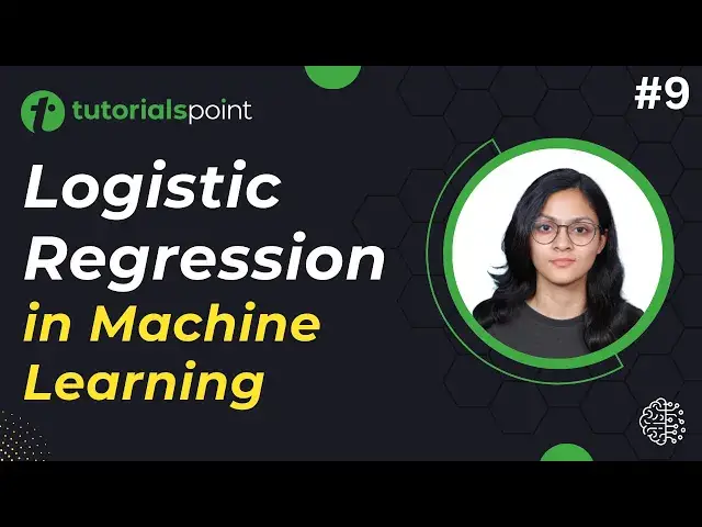 'Video thumbnail for Logistic Regression Machine Learning | Logistic Regression Tutorial | Tutorialspoint'