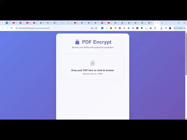 'Video thumbnail for Build a PDF Encrypt & Decrypt to Protect PDF With Password in Browser Tool Using HTML & JavaScript'