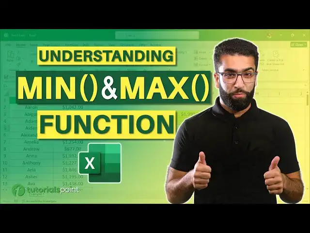 'Video thumbnail for Understanding MIN and MAX function in Excel'