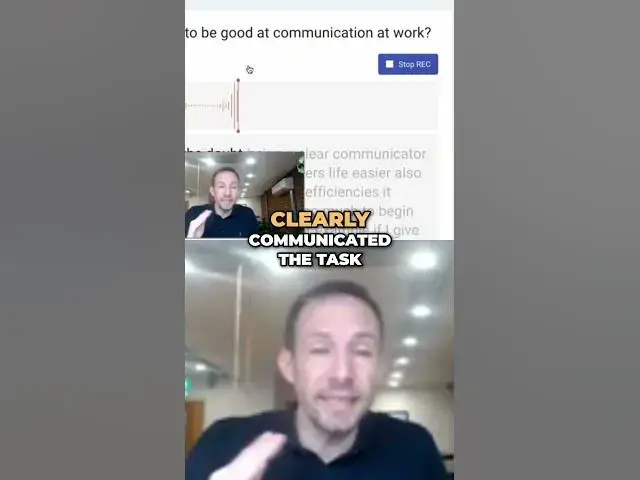 'Video thumbnail for IELTS Speaking model answer: Why is it important to be a good communicator at work?'
