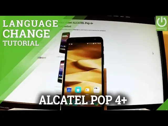 'Video thumbnail for How to Change Language in ALCATEL Pop 4+ - Language Settings'