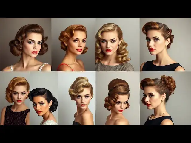 'Video thumbnail for Timeless Vintage Hairstyles You Need to Try: Classic Looks That Never Fade'