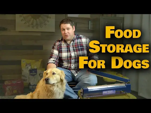 'Video thumbnail for Prepping for Pets: The BEST Way to Store Dog Food'