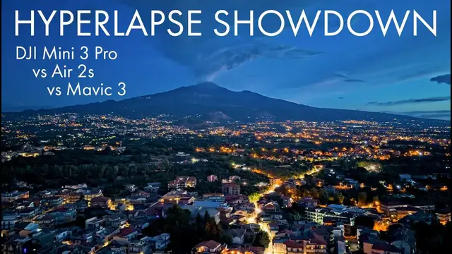 'Video thumbnail for Best DJI Drone For Time Lapse and Hyperlapse - Mini 3 Pro vs Air 2s vs Mavic 3'