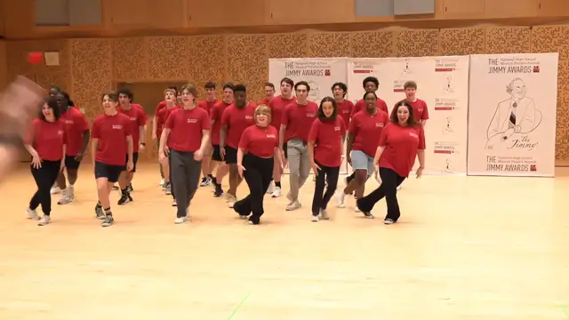 'Video thumbnail for Video: Get A First Look At The 2023 Jimmy Awards Opening Number Featuring Tunes From KIMBERLY AKIMBO, SIX, SHUCKED And More!'