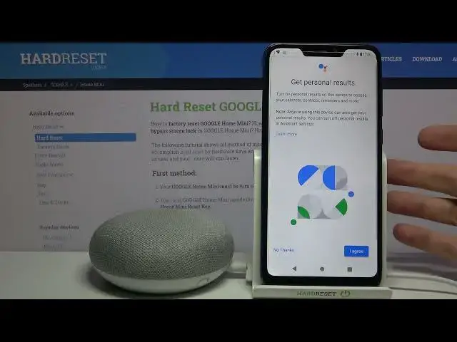 'Video thumbnail for Google Home Mini   First Setup'