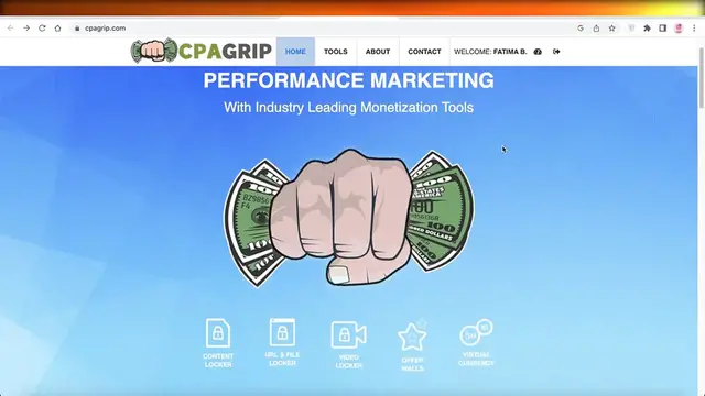 'Video thumbnail for Cpagrip Tutorial For Beginners 2024 (CPA Marketing Guide)'
