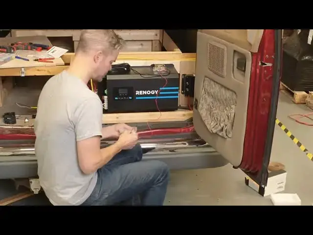 'Video thumbnail for Progressive Dynamics AC/DC Power Distribution Panel & Renogy Shunt Install E-150 Van Build Project'