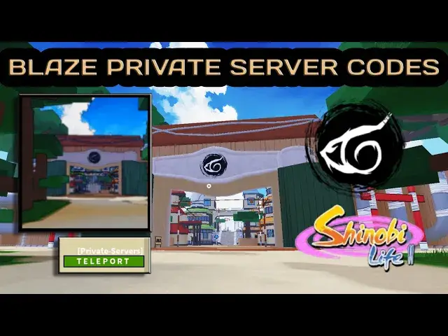 'Video thumbnail for Blaze private server codes - Shindo Life | Shinobi Life 2'